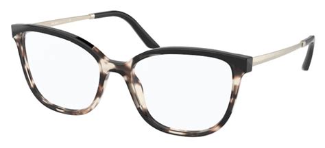 Prada PR 07WV Women's Eyeglasses Tortoise Talc/Black 54